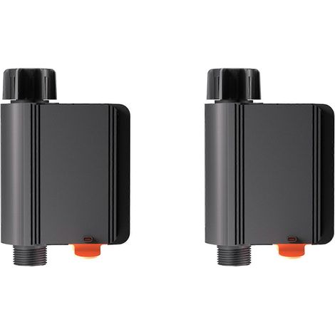 2 x Zigbee intelligent eau vanne intelligent Timing irrigation interrupteur IP55 automatique irrigation Install (1/5)