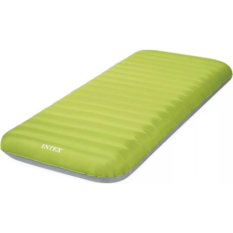 Intex Materasso Campeggio Singolo TPU - 76x191x17cm Verde (1/2)