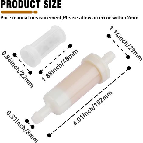 Marine parts 275000262 fuel filter element, engine fuel filter 275000051 suitable for Dodge (1/4)