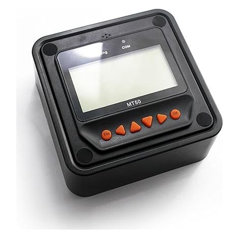 Display remoto per regolatore di carica solare MT50, per regolatore di carica solare MPPT serie MT-50, con schermo LCD