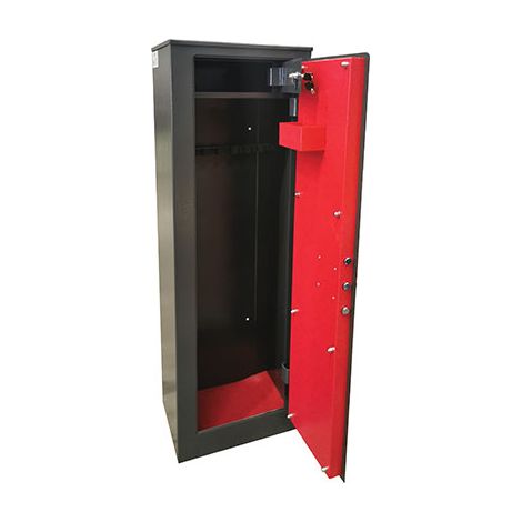 ARMADIO PORTA FUCILI CLASSIC 8 POSTI EFFE + TESORETTO CM 42X30 H.CM 145