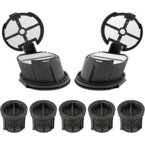 (7 Stück) Ersatzfilter kompatibel mit den Akku-Staubsaugern H14PRO/H20 Ultra/H30 Ultra, Filterzubehör-Set, Filter für Vertikalstaubsauger, Patronenfilter (1/5)