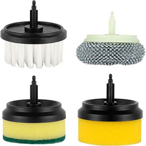 Machine de nettoyage électrique sans fil rechargeable par USB, brosse automatique pour la vaisselle de cuisine, outil de nettoyage professionnel pour carrelage et baignoire. (1/5)