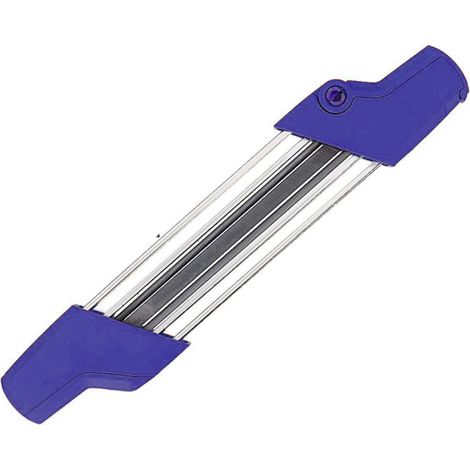 Mini afilador manual 2 en 1 para motosierras, afilador de limas sencillo, accesorio de afilado portátil para el mantenimiento de motosierras (A: 4,0 mm / 5/32'') (1/5)