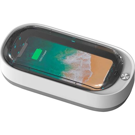 Esterilizador de Smartphone com Carregador Sem fio S100