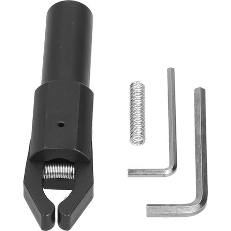 Extracteur arrière automatique pour tour CNC, poignée droite, outil de démontage 63mm x 25mm, tirage à main pour usinage professionnel. (1/5)