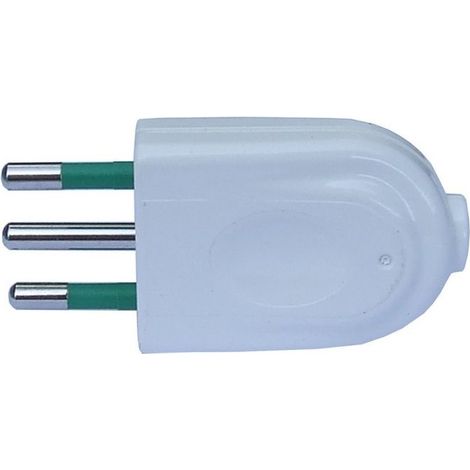 OEM Spina 2P+T 10A Bianco