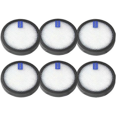 Lot de 6 filtres lavables pour aspirateur sans fil PRETTYCARE W200, W300 et W400. (1/5)