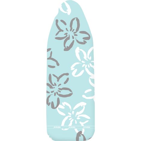 WENKO Bügeltischbezug Comfort M, Bügelbrettbezug, 125 x 40 cm, Mehrfarbig, Baumwolle mehrfarbig (1/5)