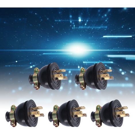 Pièces détachées pour groupe électrogène à essence 250 V : fiches et prises anti-desserrage, prise américaine 168F170F. (1/5)
