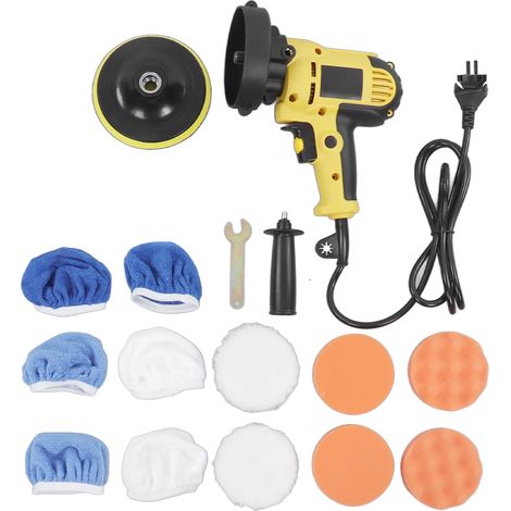 Kit de polissage électrique pour voiture 700W multifonction portable à vitesse variable, machine à polir avec fiche américaine 110V (1/5)