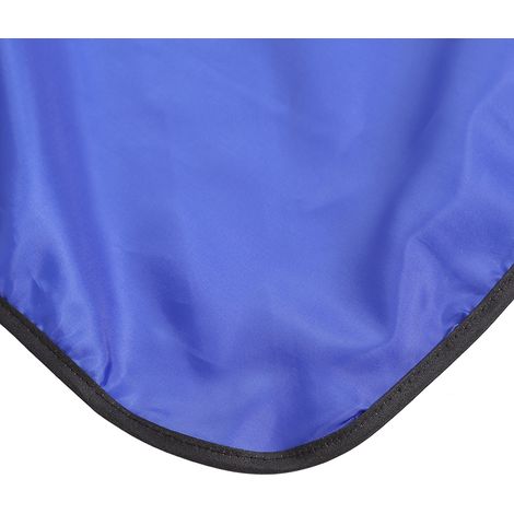 Tablier de Coiffure Professionnel Salon - Cape Barbe Bleue pour Hommes (1/4)