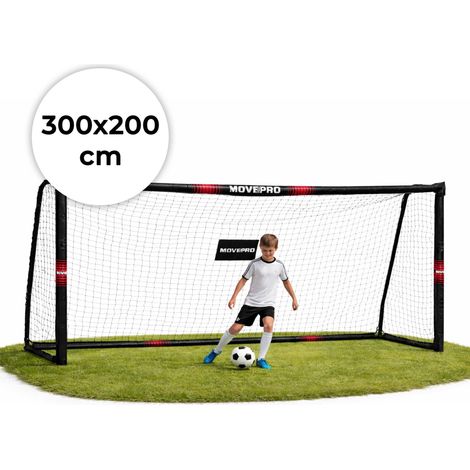 Soccer Goal with Net, 300x200 cm, Steel Frame (1/5)