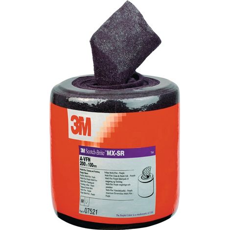Schleifvliesrolle MX-SR L.6m B.100mm very fine violett 7100182456
