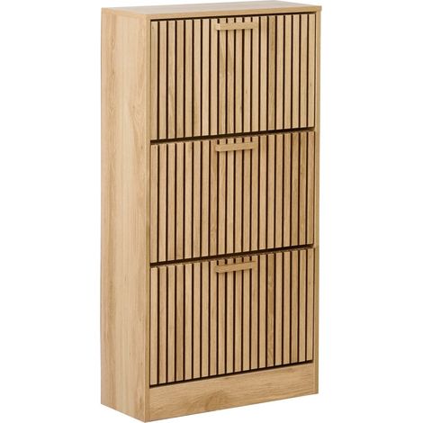 Schuhschrank LYNWOOD Hellbraun