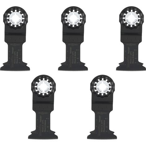 Lame de scie plongeante Makita TMA087 Starlock OIS / Plus / Max 45 × 45 mm (5x E-25448) 5 pièces (1/2)