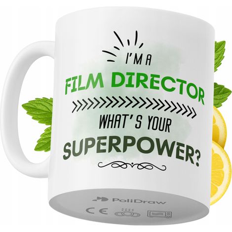Lustige Kaffeetasse mit witzigem Textdesign für Filmregisseure – ideal für Geburtstage, Namenstage und Feiertage. Hochwertige Tasse für besondere Anlässe, ob im Büro oder zu Hause. Farbe: Weiß, 330 ml