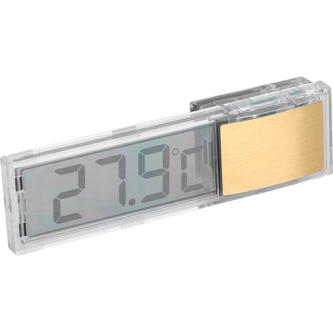 Thermomètre électronique Crystal Aquarium 3D LCD avec capteur de température pour aquarium (1/5)