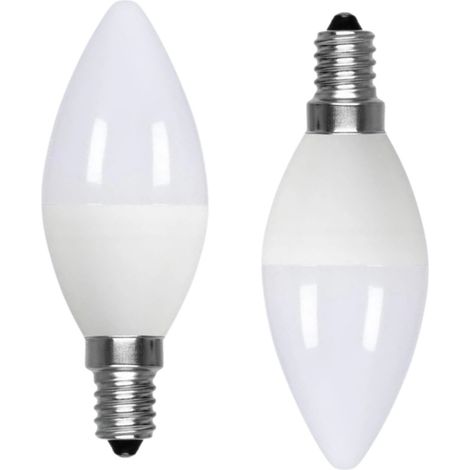 2 Pezzi Lampadina LED, Lampadina E14 C37 9W 860LM D37X106mm, Disponibili 3000K 4200K 6500K (Bianco Neutro 4200K) (1/3)