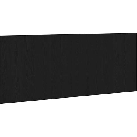 Maison Exclusive - Testiera del letto con testiera Rovere Nero 160 x 1.5 x 80.5 cm