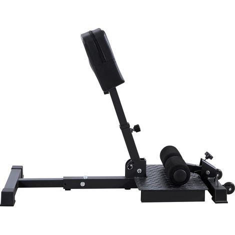 Multifunktionale Sissy-Squat-Maschine, Bein-Kraftbank, klappbar und einfach aufzubauen, für Oberschenkel-, Gesäß- und Bauchmuskeltraining, Heimfitnessgerät, Schwarz (1/5)