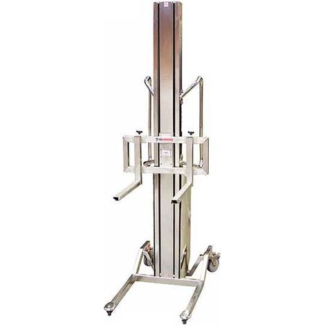 Impilatore a forche scorrevoli - Sollevamento massimo 1200 mm - Carico massimo 80 kg - 855009556-FC