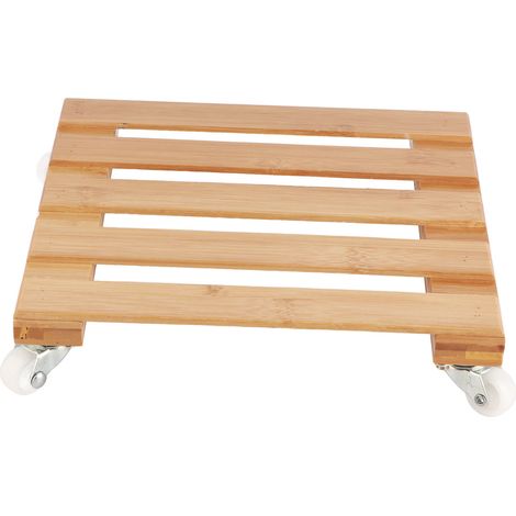 Étagère d'intérieur pour plantes, support à fleurs autoportant avec roulettes pour jardin et bonsaïs (1/5)