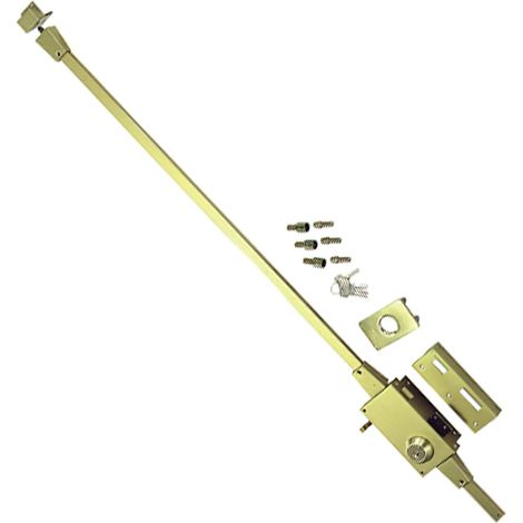 Serrure en applique multipoints TS30, main gauche, cylindre T60 et protecteur ESTS, 3 points de verrouillage, pour porte d'entrée (1/4)
