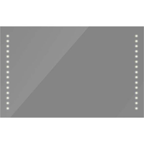 Maison Exclusive - Specchio da bagno 100 x 60 cm( L x H) con luci led