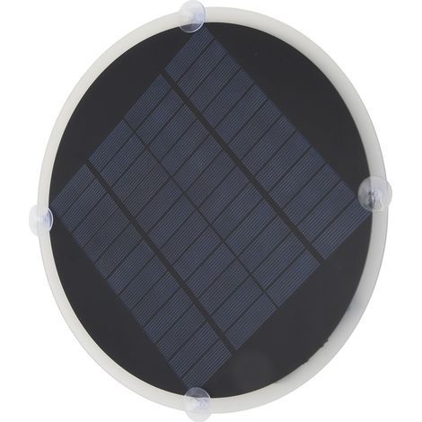 20W 12V Hocheffizientes Mini-Monokristallin-Epoxid-Rundsolarpanel zum Laden von Autobatterien und zur Zündung (1/5)