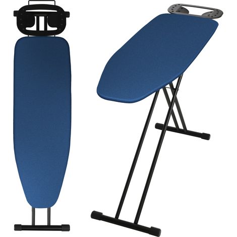 KADAX Tabla de planchar plegable grande, 120 x 38 cm de ancho, estándar con asa (1/5)