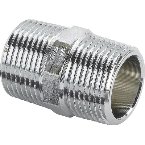 Raccord double mâle Viega RG VC à filetage extérieur hexagonal 1/2 pouces (1/2)