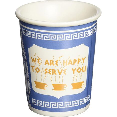 CREA 300ml Ceramic Cup We Are Happy To Serve You Coffee Cup For Kitchen Coffee Shop Restaurant (1/4)