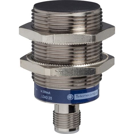 Sensore di prossimita' induttivo XS6 M30 L 74 mm in ottone 12...48 Vcc Telemecanique XS630B1NAM12