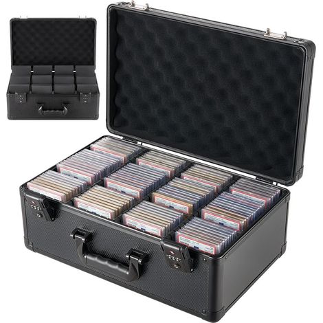 Boîte Rangement Cartes Gradées 4 Rangées Coffret Verrou TSA IP55 Capacité 152 PSA Modèle CF1430 (1/5)