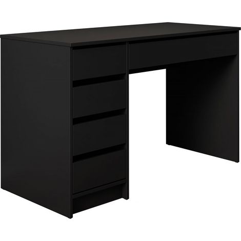 Schreibtisch "Ada" - 120 x 75 x 55 cm - Schwarz