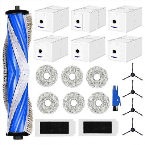 Hauptseitenbürste + HEPA-Filter + Wischmopp für den Saugroboter T30 Pro Omni, komplettes Ersatzteilset, Wartungszubehör, effiziente Bodenreinigung, Smart-Home-kompatibel (1/5)