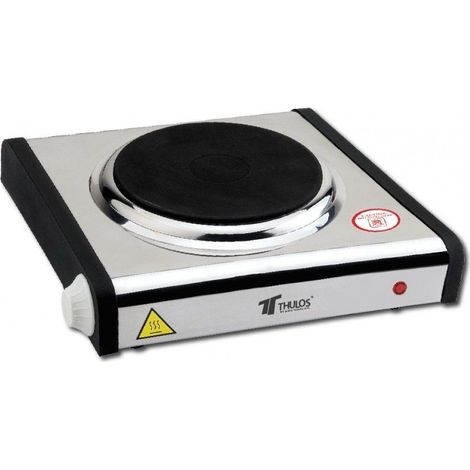 FPLUS hornillo elect.1fuego.1000w. , Cocina eléctrica de acero inoxidable, 1 quemador, THULOS TH-CE1000E/1P
1 quemador.
Exterior de acero inoxidable.
Quemadores fabricados en acero