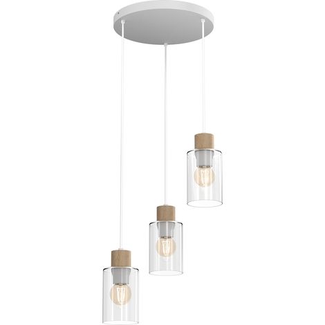 Lampada a sospensione MADERA 3xE27 (1/5)