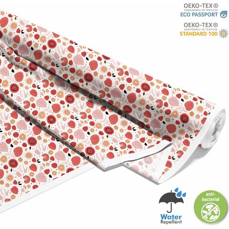 TESSUTI DECORATIVI PER ESTERNI OXFORD - Motivo Frutta  DX6452 (1/5)