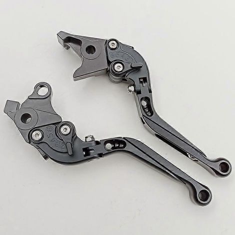 Guidon de frein et d'embrayage en alliage d'aluminium modifié pour HAYABUSA/GSXR1300 2008-2020 (entièrement noir) (1/4)
