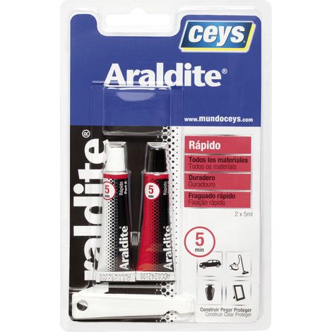 CEYS ARALDITE RAPIDO   5 + 5 ML BL.PEQUEÑO=(510202) AHORA=510206 (1/5)