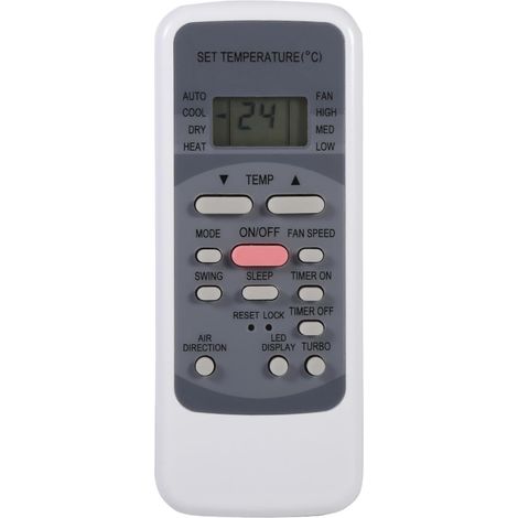 Télécommande de climatisation universelle compatible avec les climatiseurs de la série R51 R51/E R51/CE R51M/CE R51D/E R51M/BGE R51M/BGE R51M/BGE (1/5)