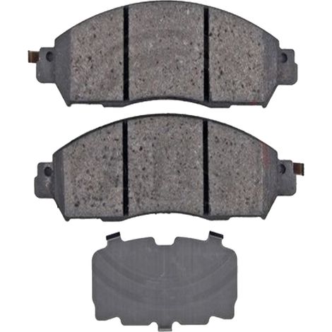 KIT PASTIGLIE FRENO ANTERIORI compatibile con NISSAN LEAF (ZE1) / PASTIGLIE FRENANTI AUTO OEM P 56 120, / SOSTITUZIONE DIRETTA / BASSA POLVERE / SILENZIOSO
