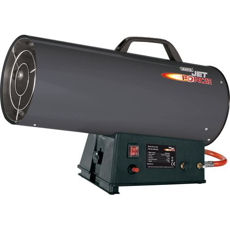 Draper Jet Force, Propane Space Heater - (136,000 BTU/40kW) (47105)
