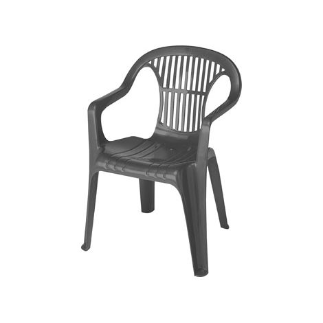GARDEN LIFE sillon resina 8103ant antracita , Sillón resina 8103ANT antracita. -Marca: Garden LifeSillón respaldo bajo de resina. -Ideal para uso en exterior. -Apilable. -Inyec