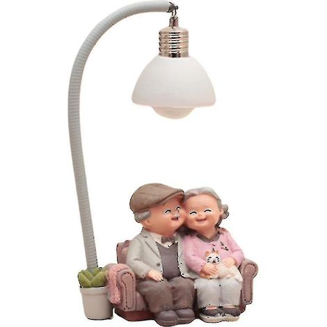 Décorations lumineuses créatives pour couples - Veilleuse - Saint-Valentin - Mariage - Artisanat (1/4)