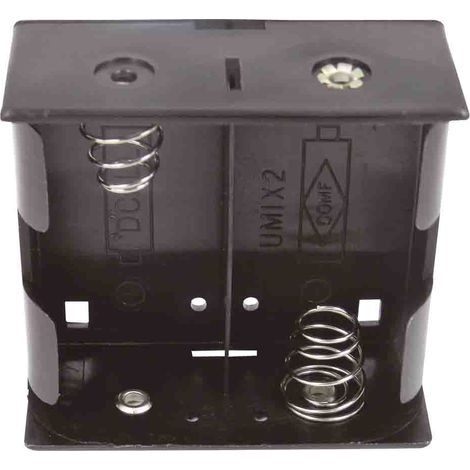 Porte-pile 2 x RS PRO D ( Prix pour 1 )