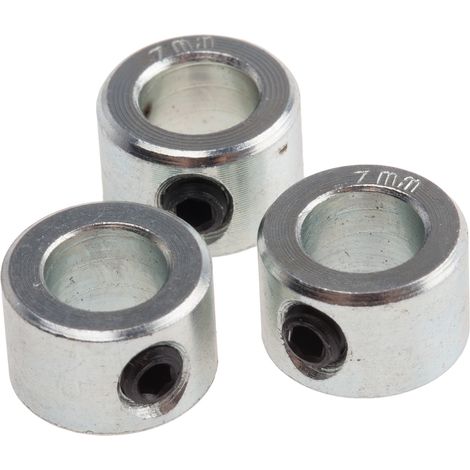 Bague d RS PRO, 7mm, Une pièce, en Acier ( Prix pour Sachet de 3 )