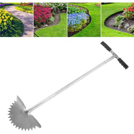 Demi-Lune Pour Tonte de Pelouse - Outil de Jardinage pour Allées, Aménagement Paysager et Parterres - KZQ (1/5)